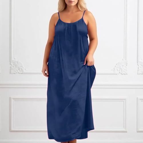 Robe longue grande taille fluide pour masquer les rondeurs