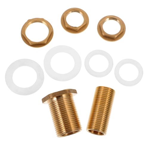 INOOMP 2piezas De Agua De Para y De Conectores De Para Instalaciones y Resistente Corrosión y De Instalar