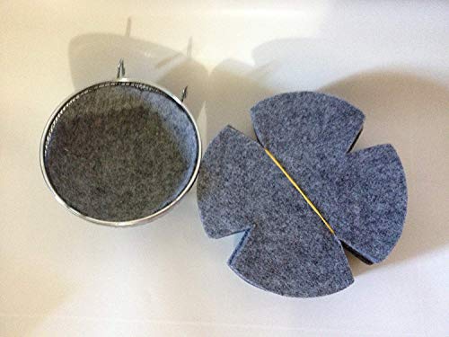 Lot of 12pc Canary Finch Nesting Felt Pads,4.5inch by nesting pads
