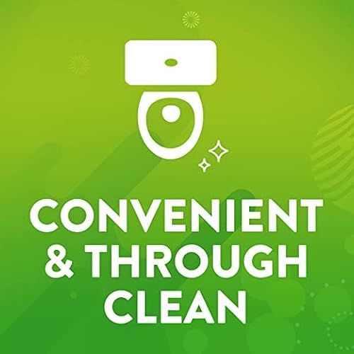 Scrubbing Bubbles Fresh Brush Flushables Refill, Toilet And Toilet Bowl Cleaner, Eliminates Odors And Limescale, Rainshower Scent, 10Ct- Pack Of 6 (60 Total Pads) #TOP4