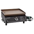 Cuisinart 17” Tabletop Gas Griddle, Easy Assembly Compact Outdoor Flat-Top Grill with Grease Cup, 255 Sq. In Cooking Space Perfect for Camping, Tailgates & BBQs