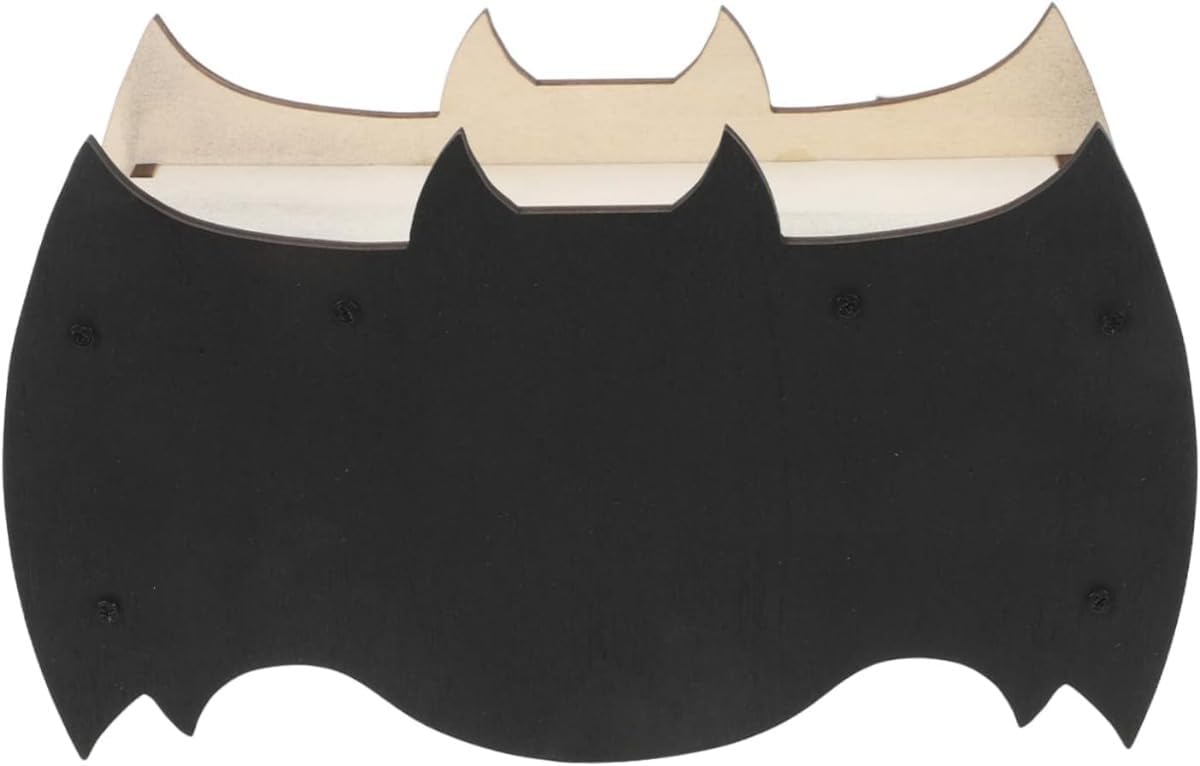 Outdoor Handcrafted Wooden Wall Mounted Bat House Weatherproof Bat Shelter for Garden and Backyard Bat Hideout