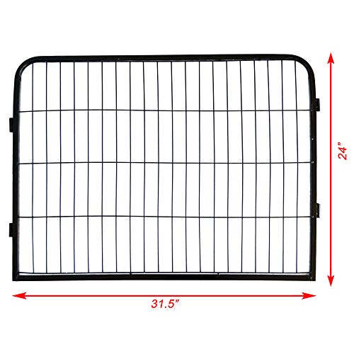 16 Panel Heavy Duty Cage Pet Dog Cat Barrier Fence Exercise Metal Playpen Kennel by ShinShop - Thumbnail 3