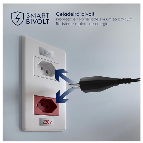 Geladeira Electrolux Frost Free Inverter 480L Efficient com AutoSense SmartBivolt Duplex cor Black I