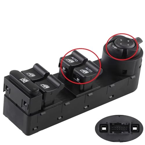Master Window Control Switch Button Car 735603975 pour commande vitre Jeep