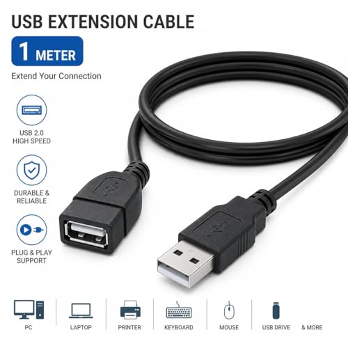 Image of Cat6 Ethernet Cable, RJ45 UTP Network Patch Cord, 2 Metres, Grey, for Laptop, Router, Modem, TV, Gaming, Fast LAN, Pack of 2