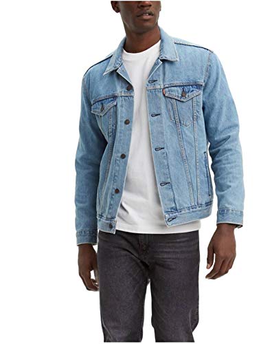 Levi's Men's Trucker Jacket, Light Stonewash, Medium