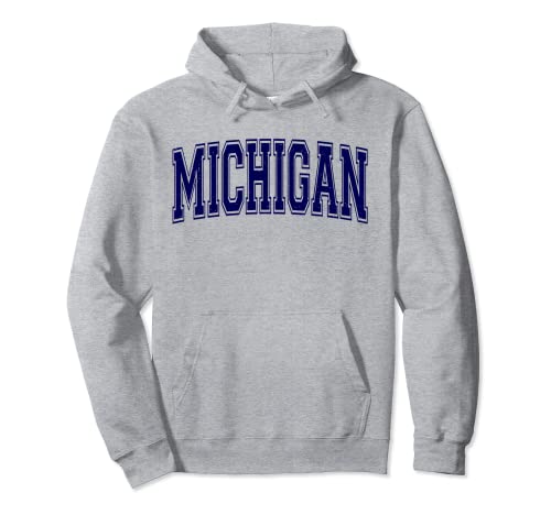 Michigan - Camiseta deportiva deportiva Sudadera con Capucha