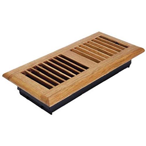 United States HDW/U S HA 4x10 Oak Louv Register (RG2194)