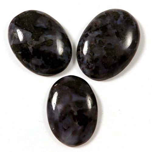 Jaspe naturel en cabochons ovales Gabbro Lau87 : l'excellence minérale de 98,15 carats