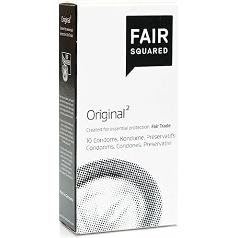 Fair Squared Original Fairtrade Latex Condoms - Pack of 10 Cover