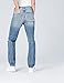 Marca Amazon - find. Vaqueros Boyfriend con Rotos Mujer, Azul (Mid Blue),...