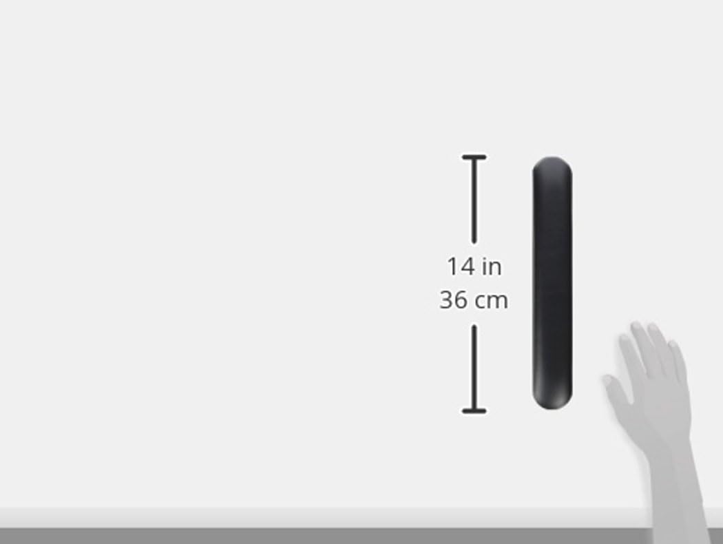 Rehabilitation Advantage Universal Full Length Wheelchair Arm Pad, Black : Health & Household