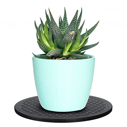 Piatto Girevole per Bonsai, Vassoio Girevole da Tavolo, Supporto Girevole con Cuscinetti a Sfera, Rotazione Monitor/TV/Bonsai/libreria (Dimensioni: 25 cm)