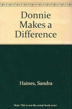 Paperback Donnie Makes a Difference Book