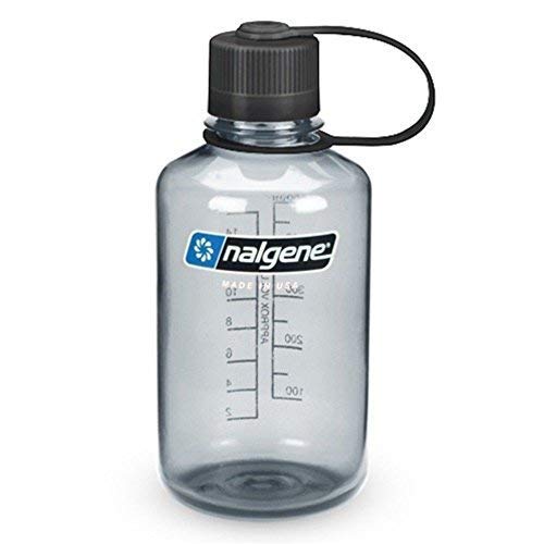 NALGENE 2078-2030 Tritan 1-Pint Narrow Mouth BPA-Free Water Bottle,Gray,1 Pint โ image 1