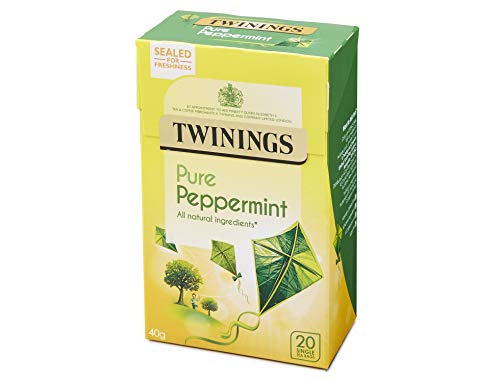 Twinings Pure Peppermint Flavoured Tea Bags - 80 Biodegradable Bags