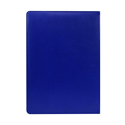 Image of Fastway Rotating Leather Flip Case for Lenovo TAB 4 8 TB-8504X Tablet Cover Stand Black (Blue)