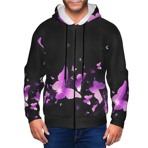 Sweat à capuche hommes fermeture éclair EdWal pour un look décontracté