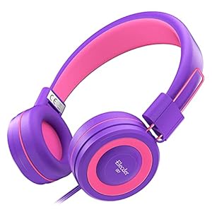 Elecder i37 Kids Headphones for Children Girls Boys Teens Foldable Adjustable On Ear Headphones with 3.5mm Jack for…