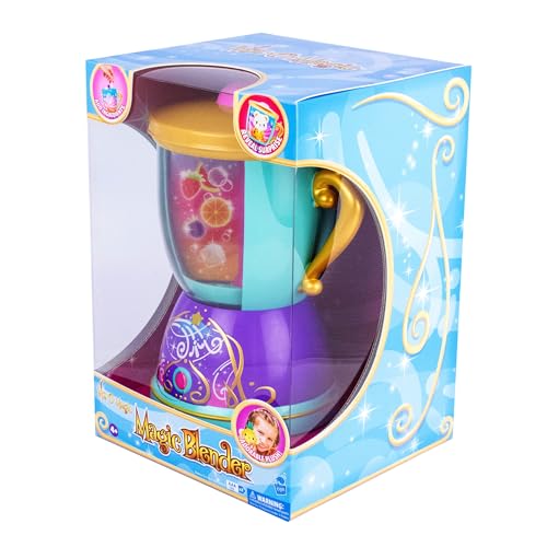 Wiz-O-Magic Surprise Blender Toy with Lights & Sounds – Spin & Mix to Reveal 2 Plush Pets – Interactive Pretend Play Kitchen Toy – Collectible Surprise Gift for Kids Ages 4-8