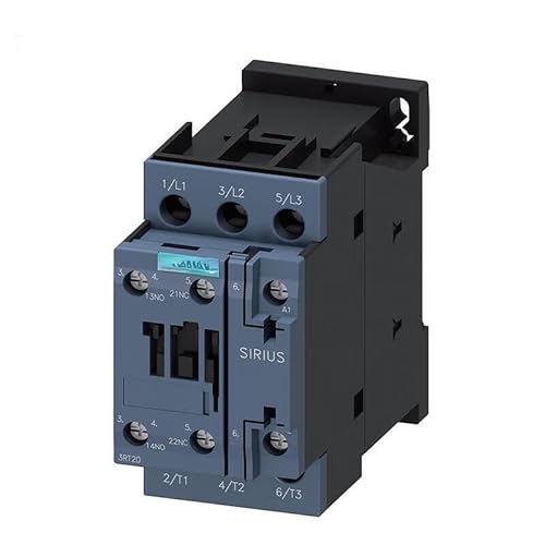 GQSHEIIRU Power contactor 9A 4kW 1NO+1NC 24VAC 50/60Hz 3 Poles Size S0 Screw Terminal Connection; 3RT20231AC20