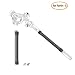 Skyreat Carbon Fiber 13.7-Inch Extension Stick Monopod Rod for DJI Ronin-S/Ronin SC/Moza Air 2 / FeiyuTech AK4000 Zhiyun Crane 2 Smooth 4 Handheld Gimbal Stabilizer fit with 1/4" 3/8" Screws