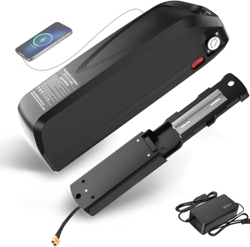 Batería de Litio Varstrom para Bicicleta Eléctrica – 36V 48V 52V 13Ah 16Ah 17.5Ah 18.2Ah 20Ah para Tubo Inferior/Portaequipajes, Compatible con Kits de Motor Central y de Buje BAFANG de 250W a 1200W