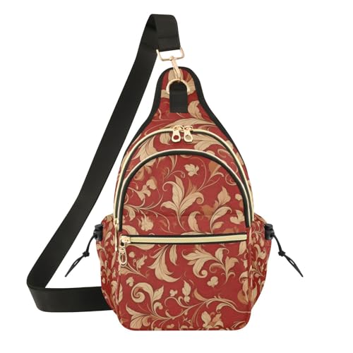 Sac bandoulière appareil photo femme motif vigne pour sport et course