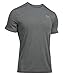 Under Armour Men's Threadborne Streaker Short Sleeve T-Shirt, Carbon Heather/Carbon Heather, Large