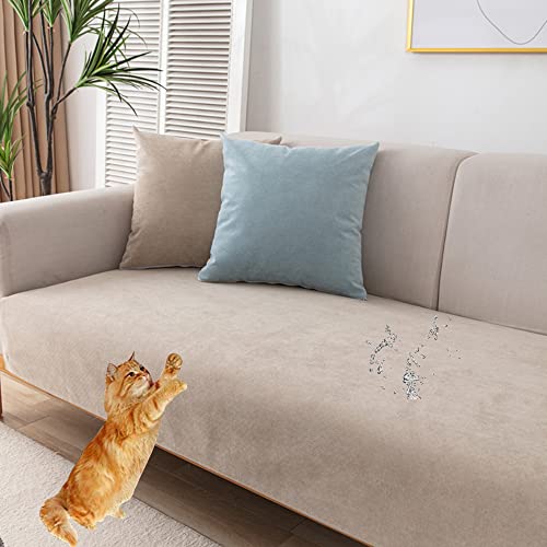 Housse canapé imperméable 3 places protection canapé chat chien et clic clac - 2