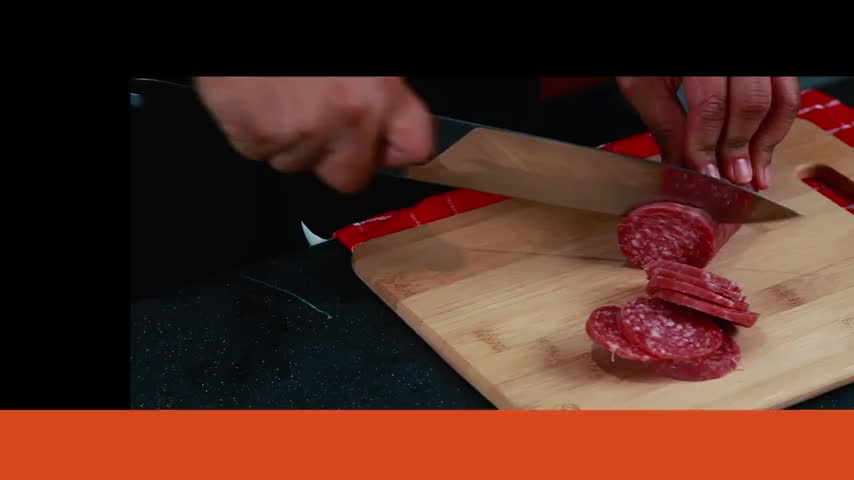 Commercial CHEF Cutting Board by Commercial Chef- Premium Chopping Board- Kitchen Cutlery and Charcuterie Station for Serving Meats, Cheese and Vegetables, Bamboo (Large)