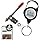 KNOT KNEEDLE - Fishing Knot Tying Tool, Fish Hook Tying Tool, Fish Knot Tying Tool, for Hooks & Lines, Fishing Gear & Accessories - Single with Zinger
