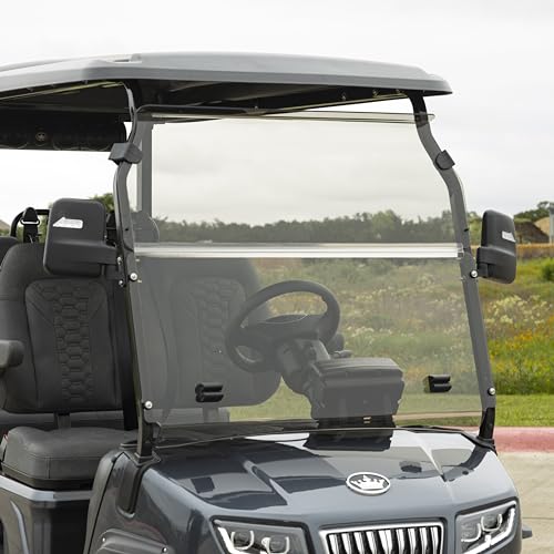 MODZ Golf Cart Windshield for Evolution Classic Golf Carts - Tinted