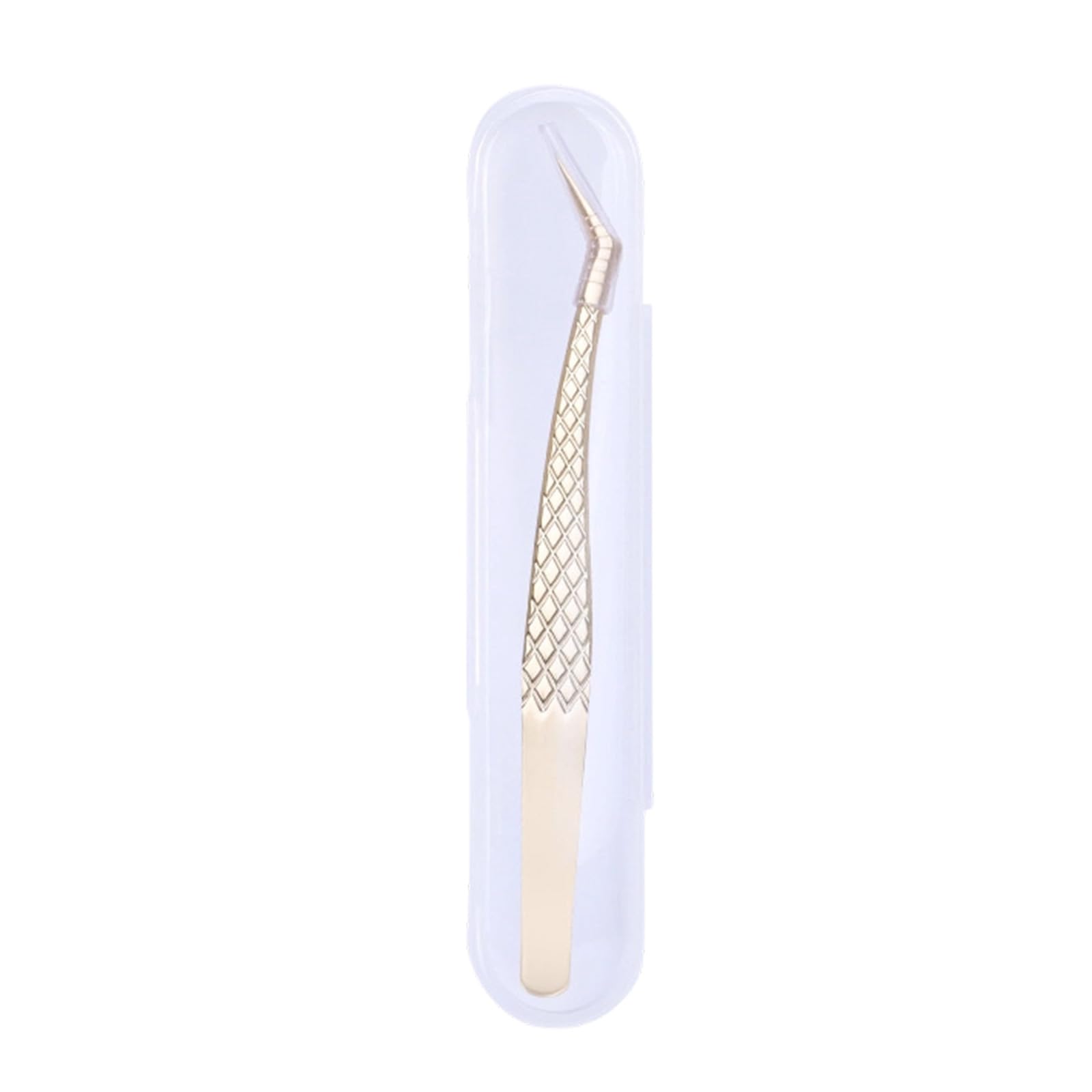 Netbiio Pk Reliable Stainless Steel Eyelash Tweezers With Textured Grip For Various Environments Ergonomic Grip Stainless Steel Eyelash Tweezers