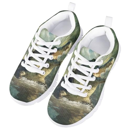 Boys Football Shoes Kids Pre School Sneakers Lightweight Breathabel Athletic Sport Shoes Non Slip Outdoor Sneaker3