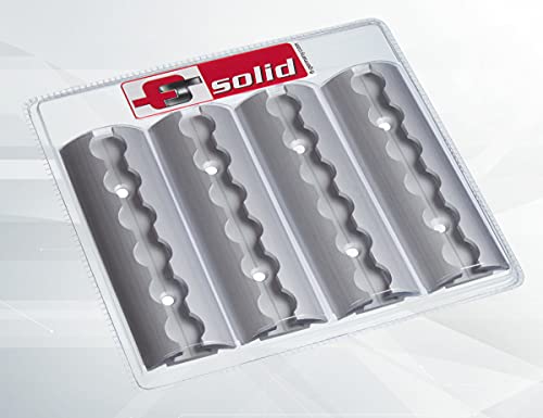 FTsolid 4x 15cm Alu Airlineschiene Zurrschiene runde halbrunde Form mit Bohrungen Ladungssicherung Aluminium – Bild 5
