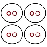 AYLIFU Lawn Mower Accessories Carburetor Replacement Part Engine Bowl Gasket Black for Generator Lawn Mower...