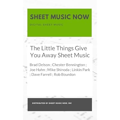 The Little Things Give You Away Sheet Music