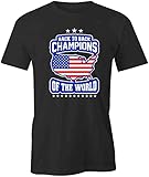 America Back to Back Champs T-Shirt | Black, Printed Tees, Graphic Tshirts