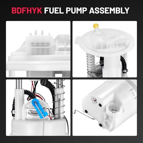 Image of BDFHYK Electric Fuel Pump Assembly E7189M Compatible with Chrysler PT Cruiser 2001 2002 2003 2004 L4 2.4L, Replaces FG0373, P75024M, E7143M