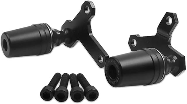 Motorcycle CNC Aluminum Engine Crash Guard Case Frame Sliders Protector Falling Protection Compatible with Yamaha XJ6 XJ6N XJ-6N 2009-2015 Titanium