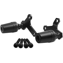 Motorcycle CNC Aluminum Engine Crash Guard Case Frame Sliders Protector Falling Protection Compatible with Yamaha XJ6 XJ6N XJ-6N 2009-2015 Titanium