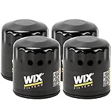 Wix Set of 4 Engine Motor Oil Filters For Buick Cadillac Chevrolet GMC Police