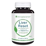 EnergyBalance Liver Reset - Kapseln Leber Komplex - Leber Regeneration - Vegan, ohne Zusätze - 90 VegeCaps à 466 mg