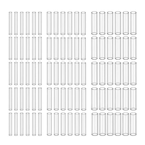 90Pcs Aglets for Shoelaces, 3Size Heat Shrink Shoe Lace End Caps Repair Kit