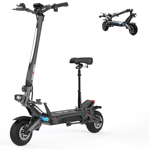 NANROBOT Electric Scooter Adults 50mph Dual Motor Electric Scooter with...