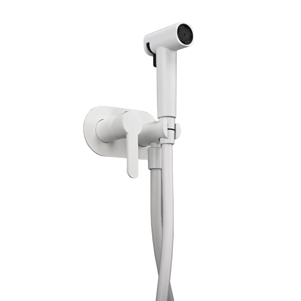 Doccino Per Bidet Per Wc Doccetta Per Wc A Parete Doccetta Per Bidet Wc Maniglia Singola grigio Canna Di Fucile tubo Di Gomma