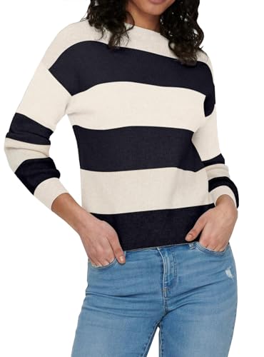 ONLATIA L/S Stripe Pullover KNT NOOS