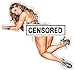 2pcs PIN UP SEXY Bikini Bra Beach Hat Sticker / Decal / Label Tool Lunch Box Helmet Funny Flag /Bumper / Truck / Sticker / Decal 4"